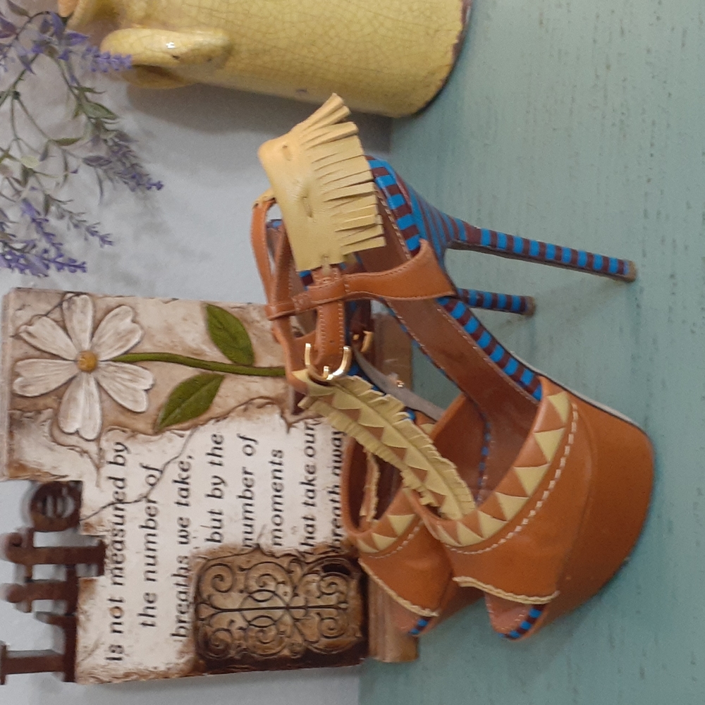 SERGIO ROSSI HEELS SZ 36.5 EUR - Picture 2 of 8